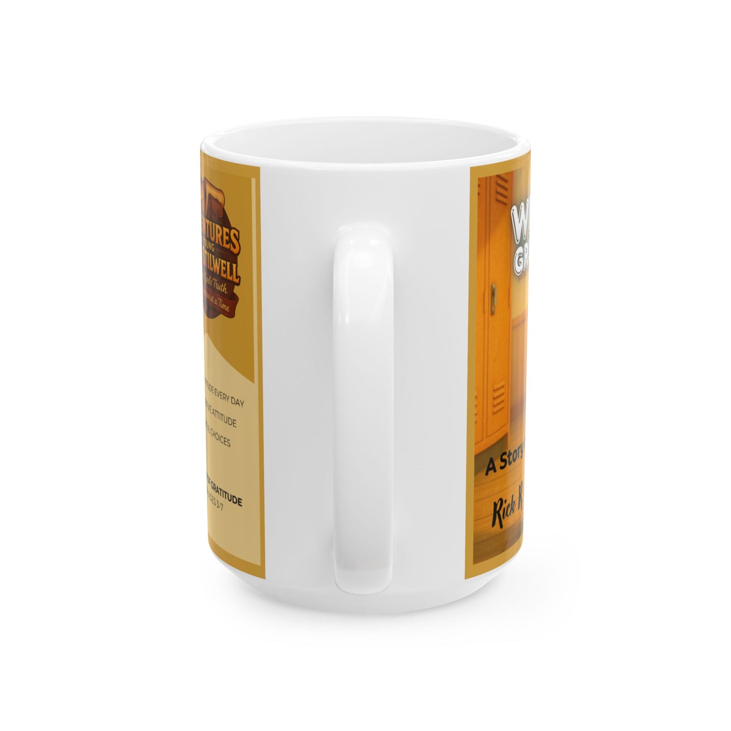 Ceramic Mug – Adventures of Young Will Stilwell Mug – Will and the Grumble-Free Day - 11oz & 15oz