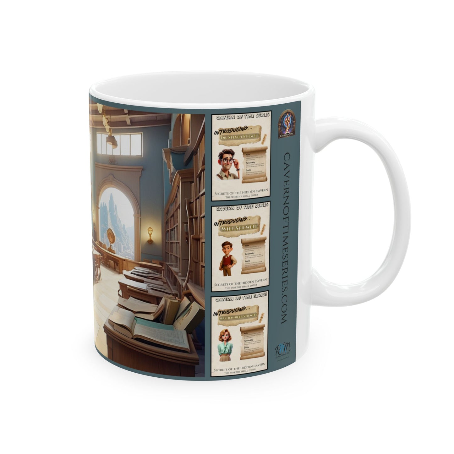 Ceramic Mug – Meet the Team – Cavern of Time Series – Adventure Collection - 11oz & 15oz
