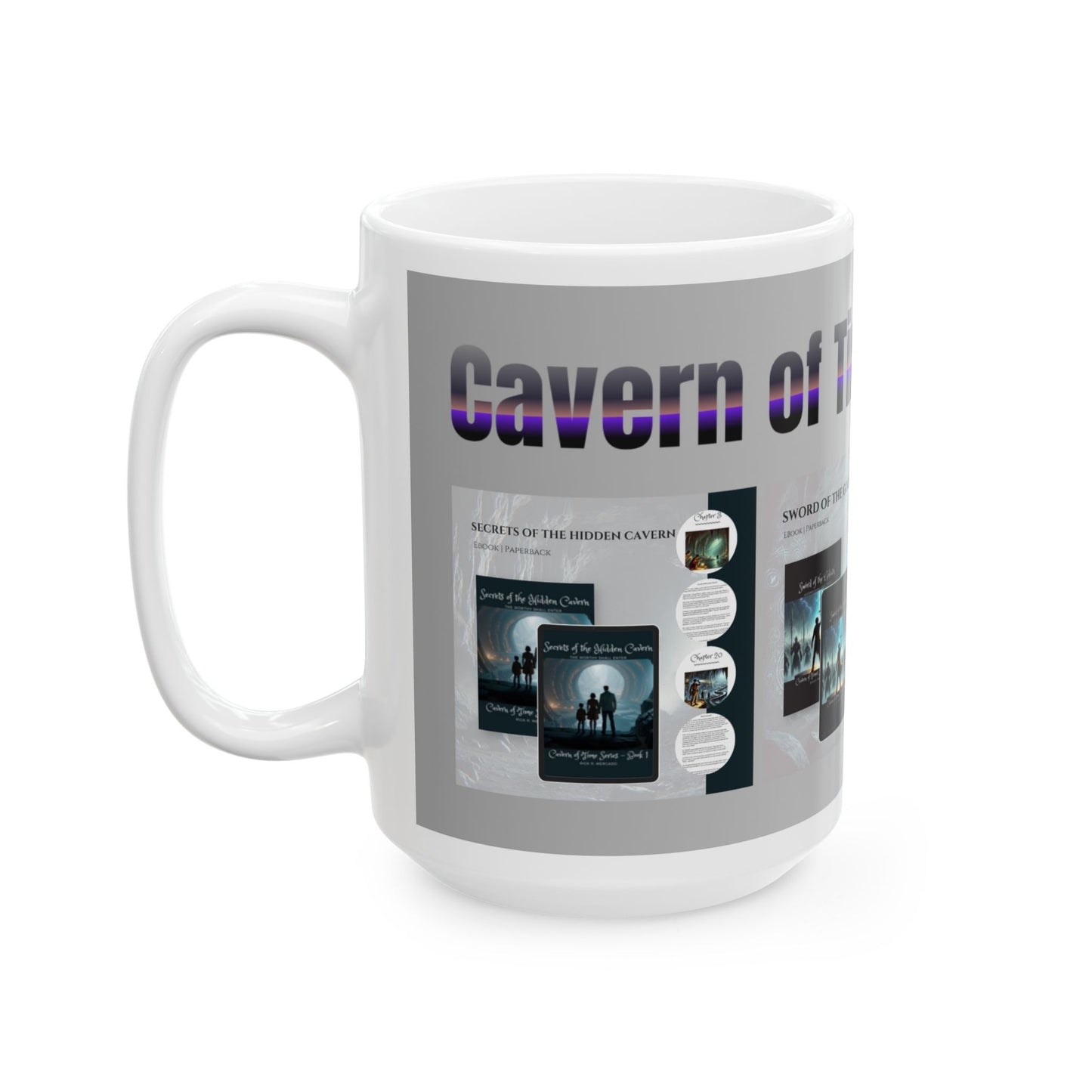 Ceramic Mug – Cavern of Time Series – Adventure Collection - 11oz & 15oz
