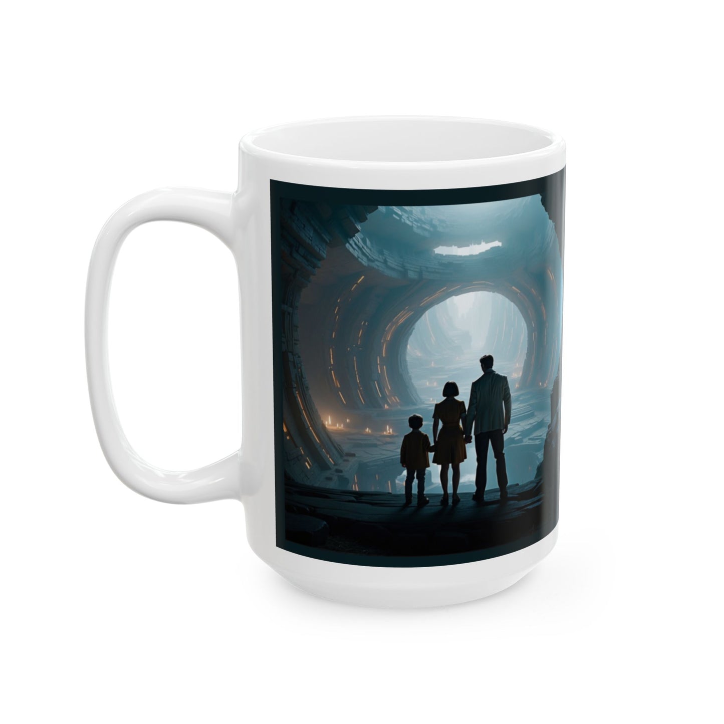 Ceramic Mug - Cavern of Time Series - Secrets of the Hidden Cavern – "The Worthy Shall Enter" 11oz & 15oz