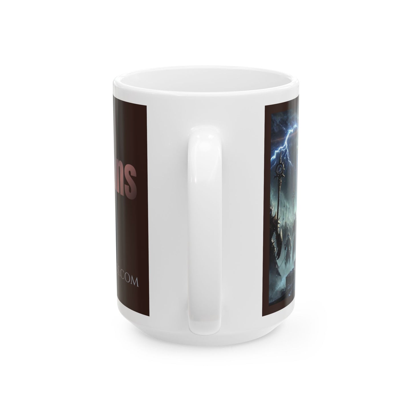 Ceramic Mug – Sword of the Goliath – Philippians 4:13 Cavern of Time Series – Adventure Collection - 11oz & 15oz