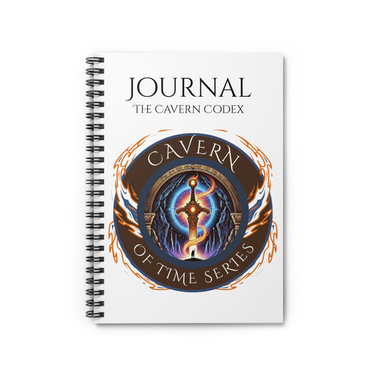 The Cavern Codex Spiral Notebook - Ruled Line for Fantasy Lovers | Perfect for Writing, Journaling, and Note-Taking