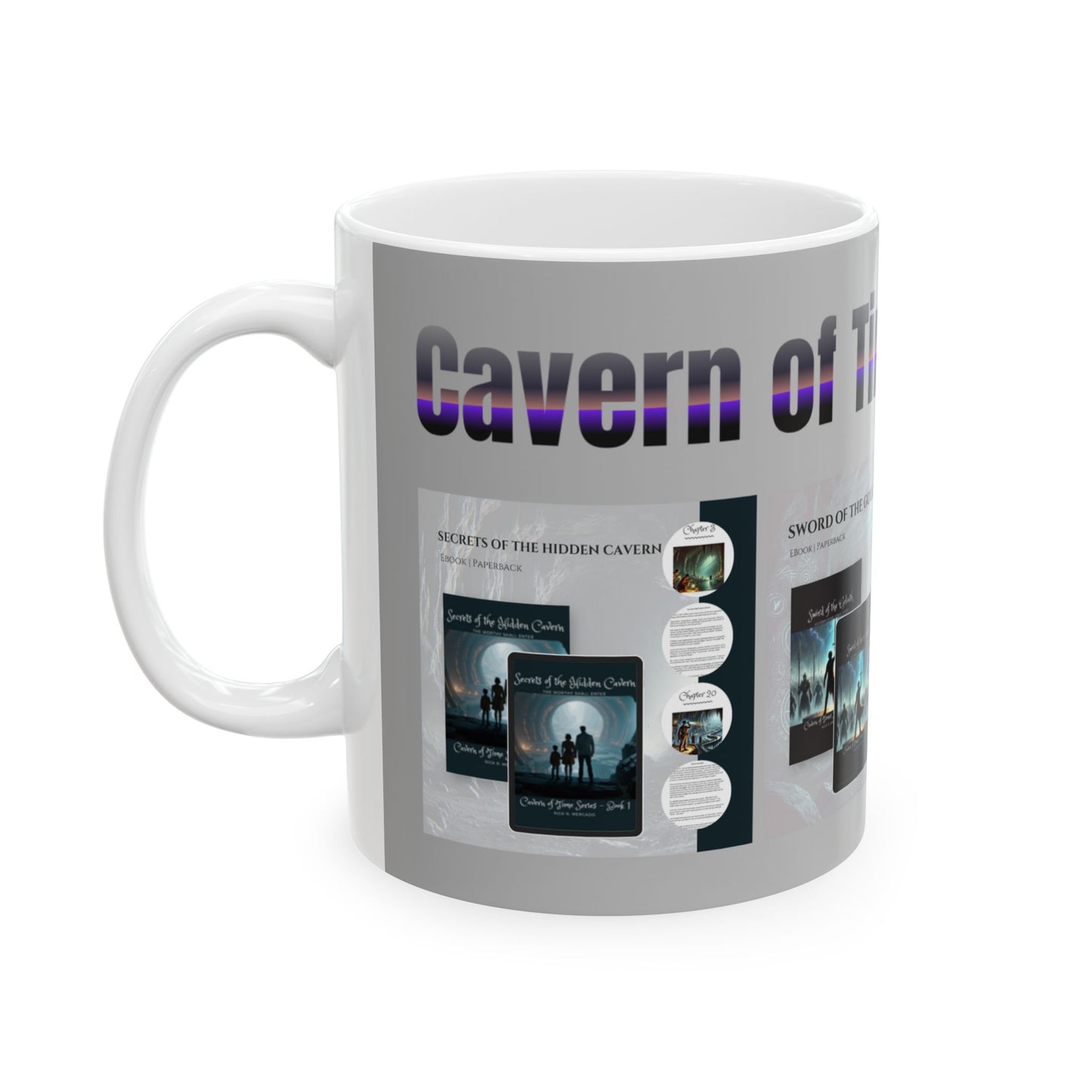 Ceramic Mug – Cavern of Time Series – Adventure Collection - 11oz & 15oz