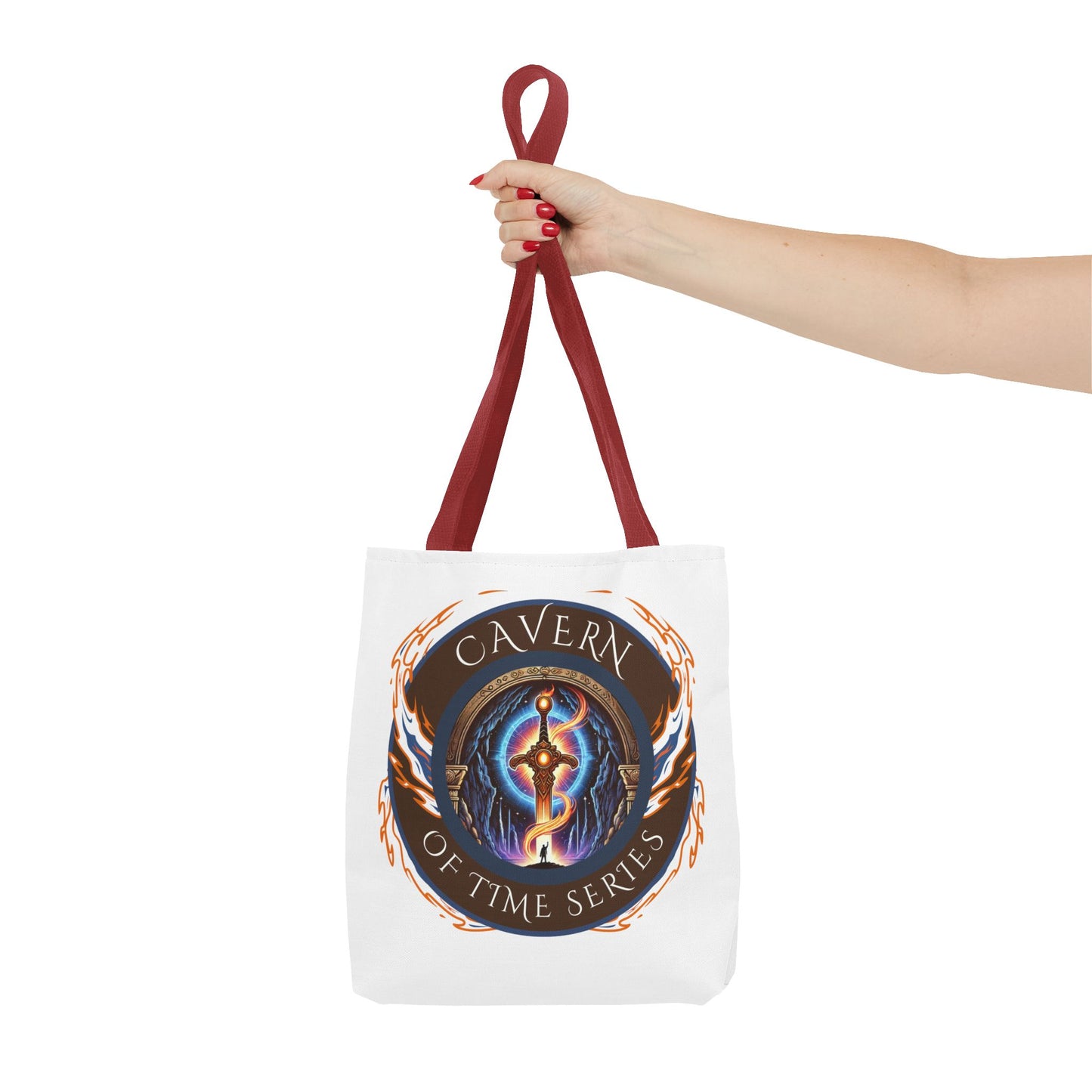 The Explorer’s Tote – Cavern of Times Edition - Stylish and Functional Carryall for Fantasy Lovers