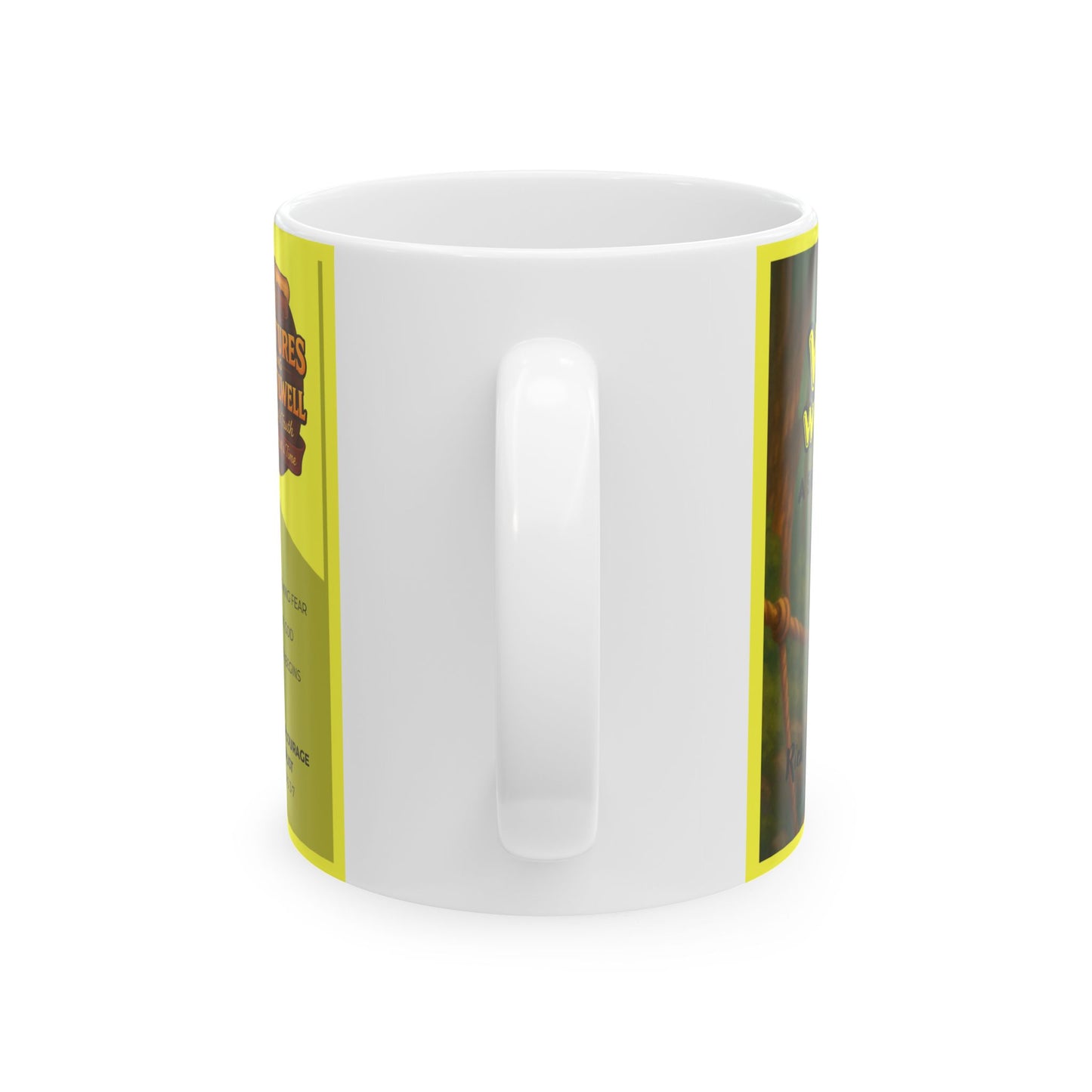 Ceramic Mug – Adventures of Young Will Stilwell Mug – Will and the Wobbly Bridge – Adventure Collection - 11oz & 15oz