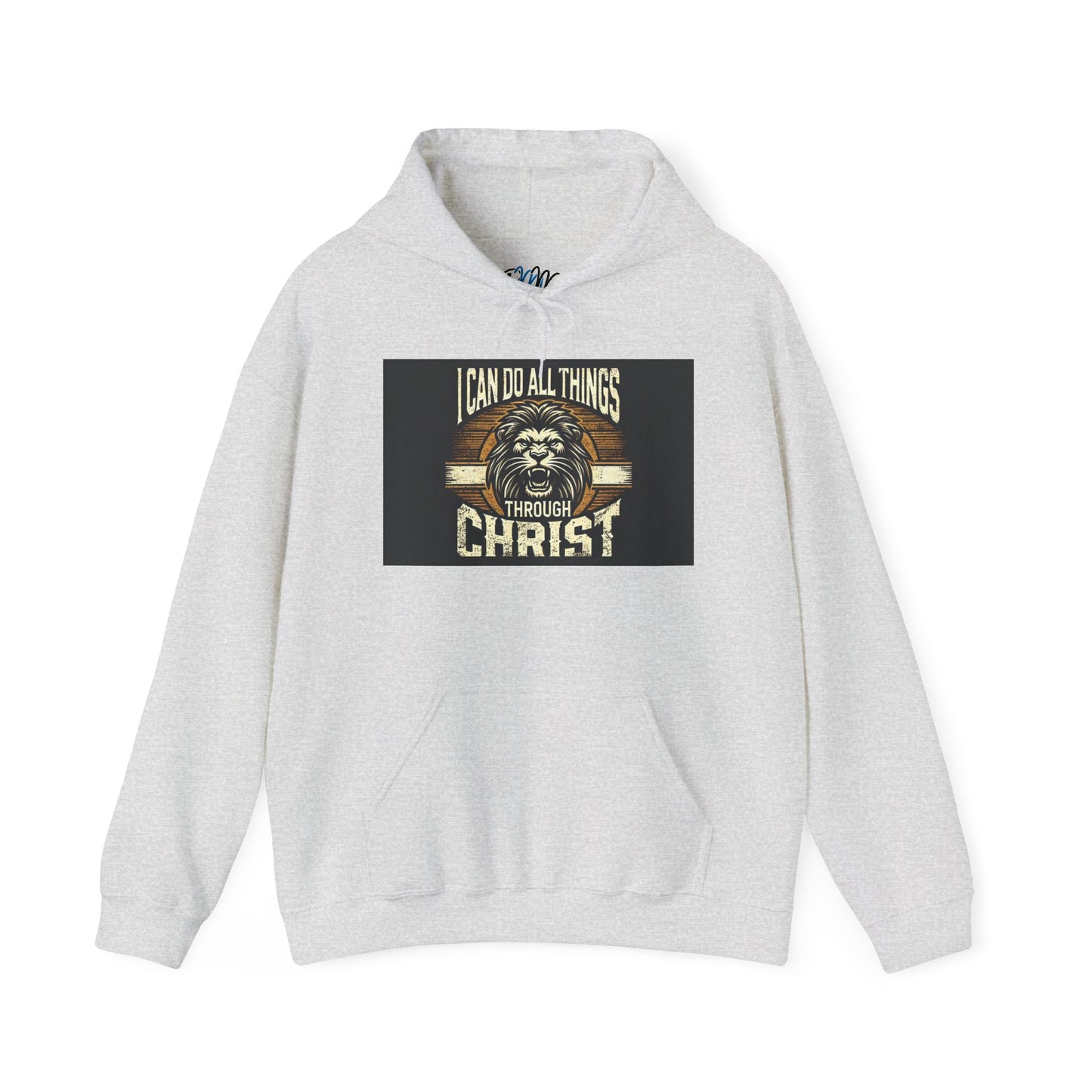 "I Can Do All Things – Philippians 4:13 Lion Hoodie" – Cavern of Time Series Hoodie"