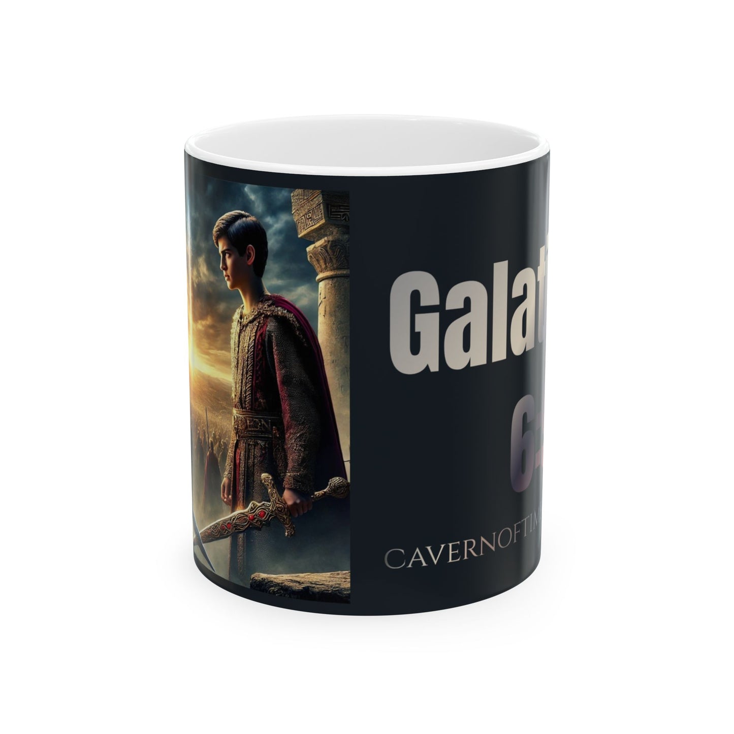 Ceramic Mug – The Search for the Entrance to Eden – Galatians 6:9 Cavern of Time Series – Adventure Collection - 11oz & 15oz