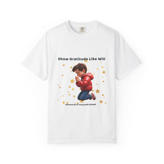 Unisex Gratitude Adventure T-Shirt, Be Kind Like Will Tee, Kids / Adults Gift, Inspirational Quote Shirt, Soft Cotton Tee
