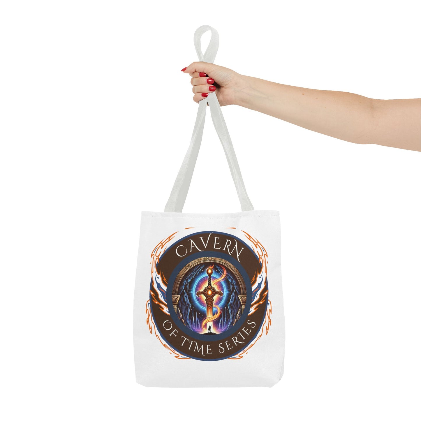 The Explorer’s Tote – Cavern of Times Edition - Stylish and Functional Carryall for Fantasy Lovers