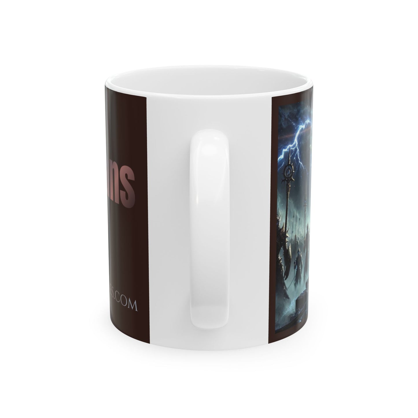 Ceramic Mug – Sword of the Goliath – Philippians 4:13 Cavern of Time Series – Adventure Collection - 11oz & 15oz