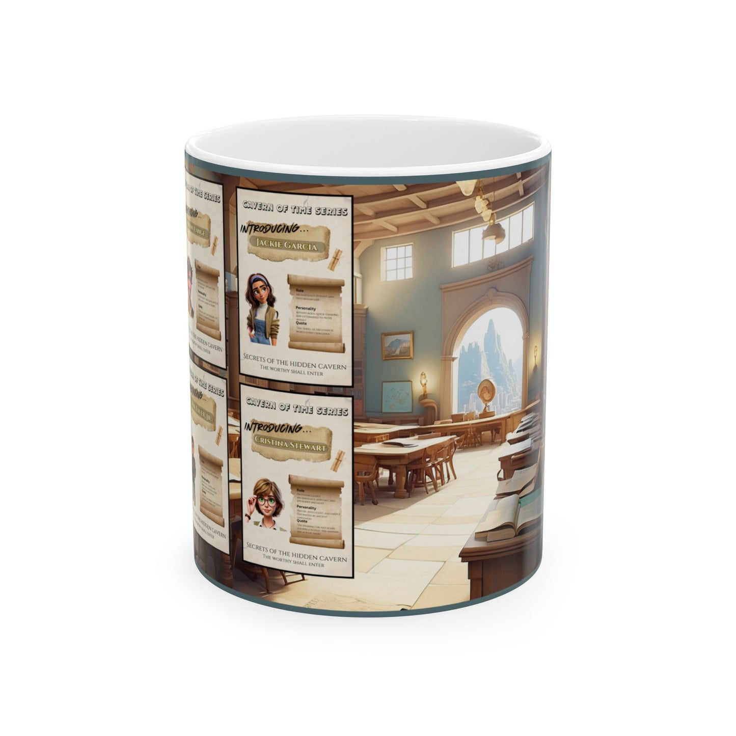 Ceramic Mug – Meet the Team – Cavern of Time Series – Adventure Collection - 11oz & 15oz