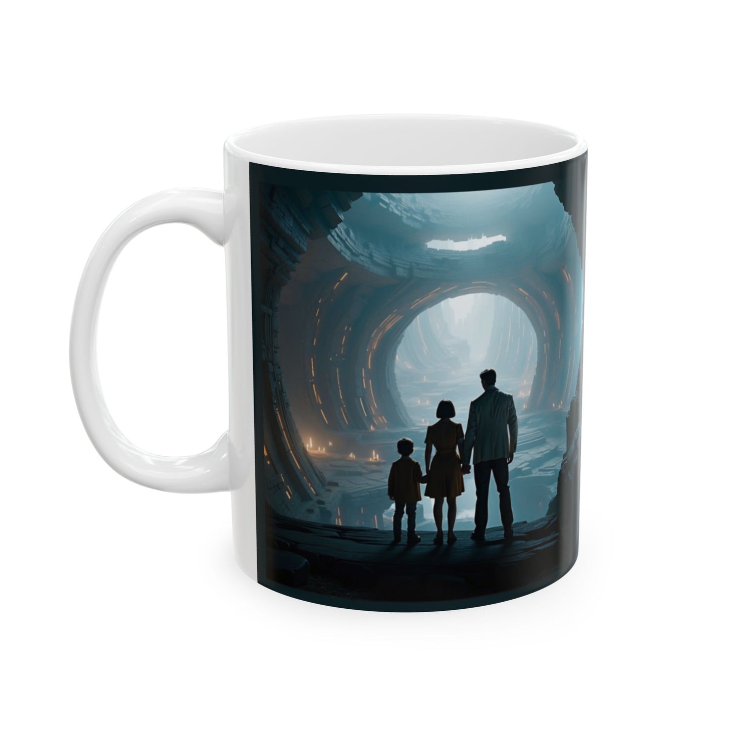 Ceramic Mug - Cavern of Time Series - Secrets of the Hidden Cavern – "The Worthy Shall Enter" 11oz & 15oz