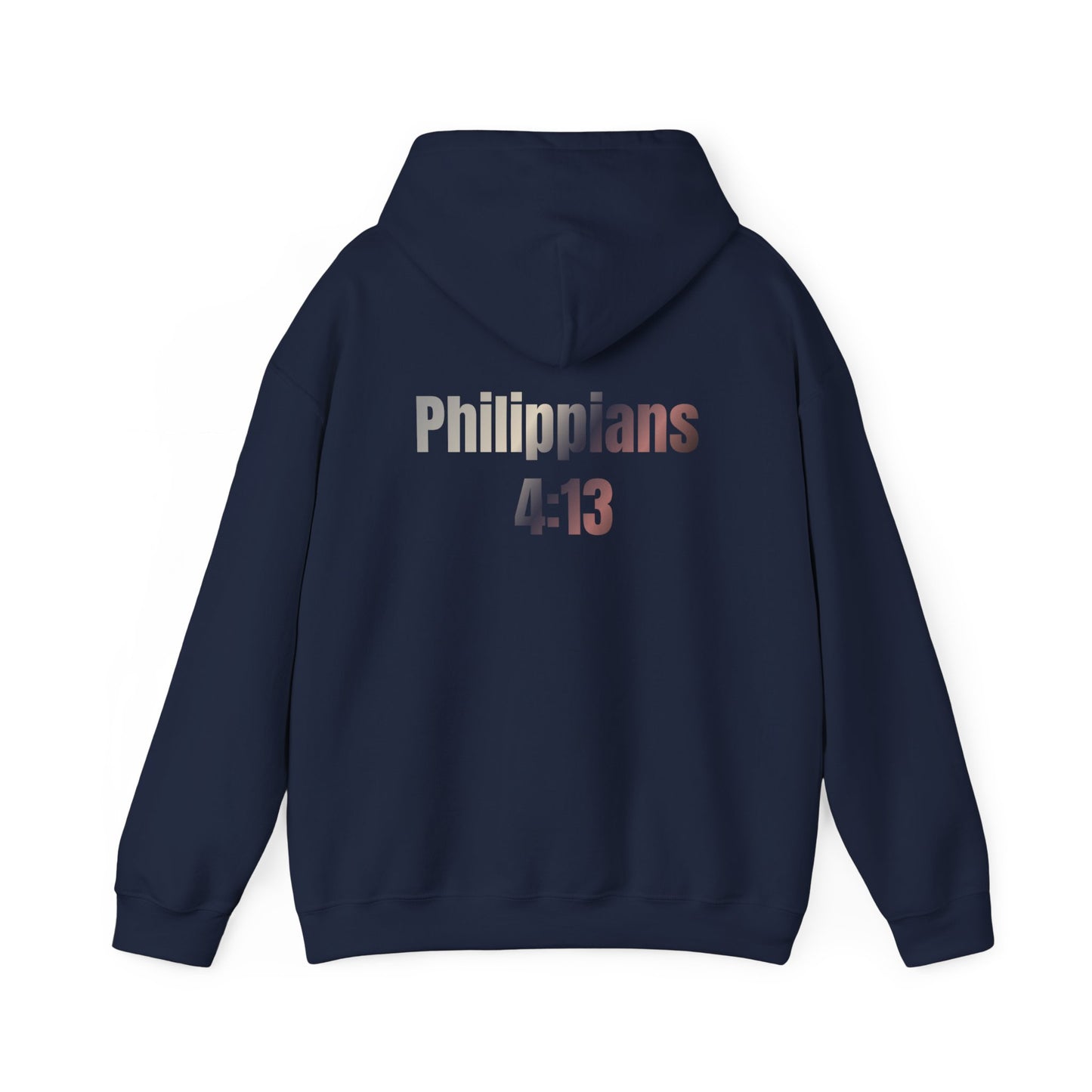 "I Can Do All Things – Philippians 4:13 Lion Hoodie" – Cavern of Time Series Hoodie"