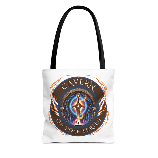 The Explorer’s Tote – Cavern of Times Edition - Stylish and Functional Carryall for Fantasy Lovers