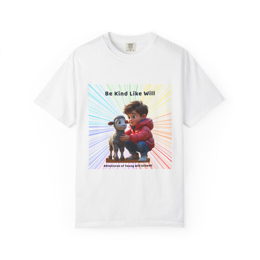 Unisex Kindness Adventure T-Shirt, Be Kind Like Will Tee, Kids / Adults Gift, Inspirational Quote Shirt, Soft Cotton Tee