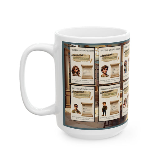 Ceramic Mug – Meet the Team – Cavern of Time Series – Adventure Collection - 11oz & 15oz