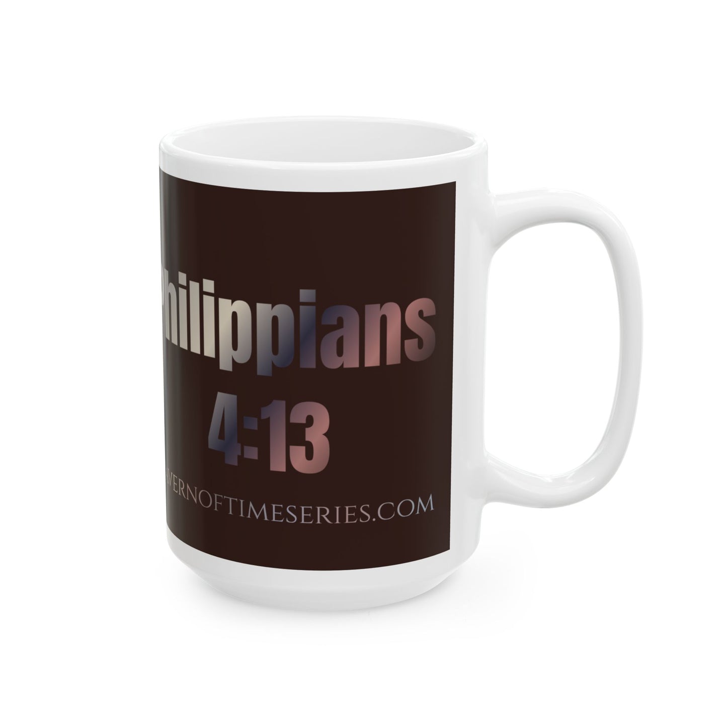 Ceramic Mug – Sword of the Goliath – Philippians 4:13 Cavern of Time Series – Adventure Collection - 11oz & 15oz