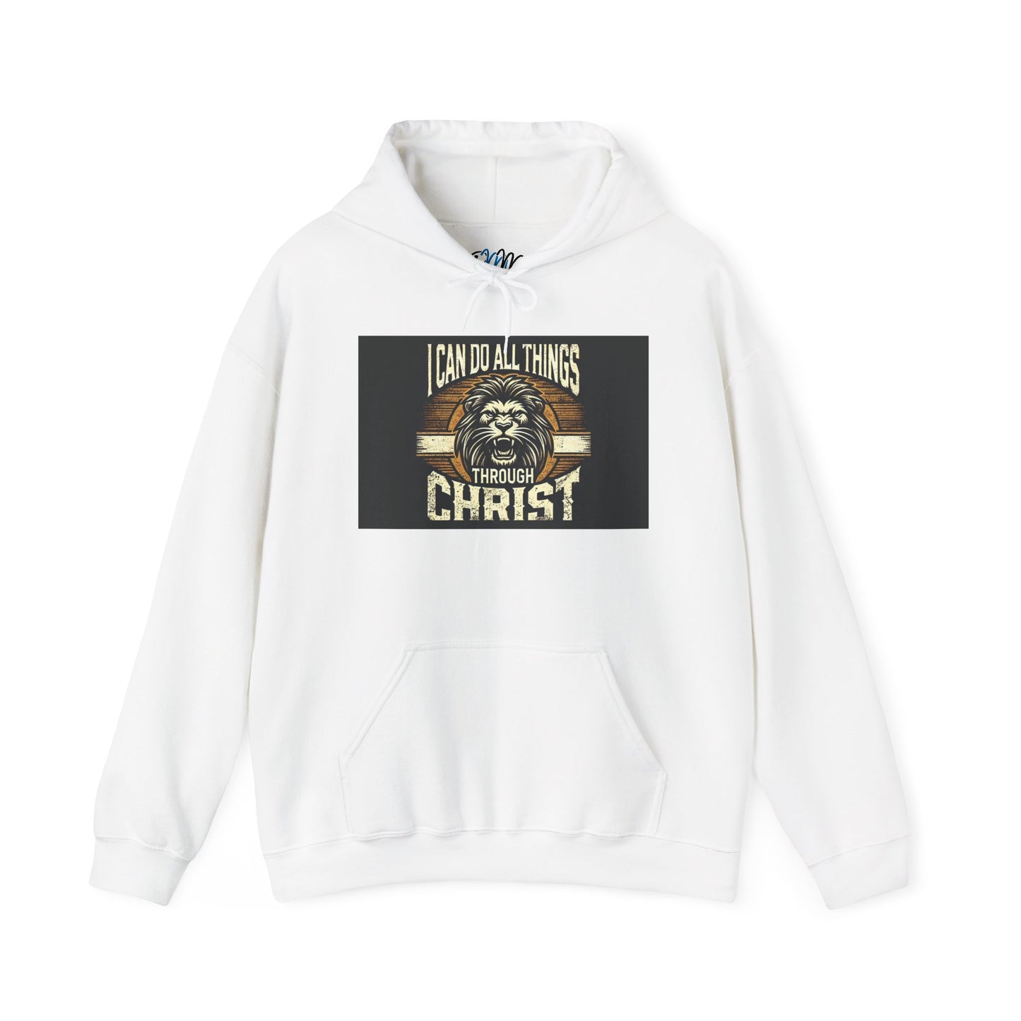 "I Can Do All Things – Philippians 4:13 Lion Hoodie" – Cavern of Time Series Hoodie"