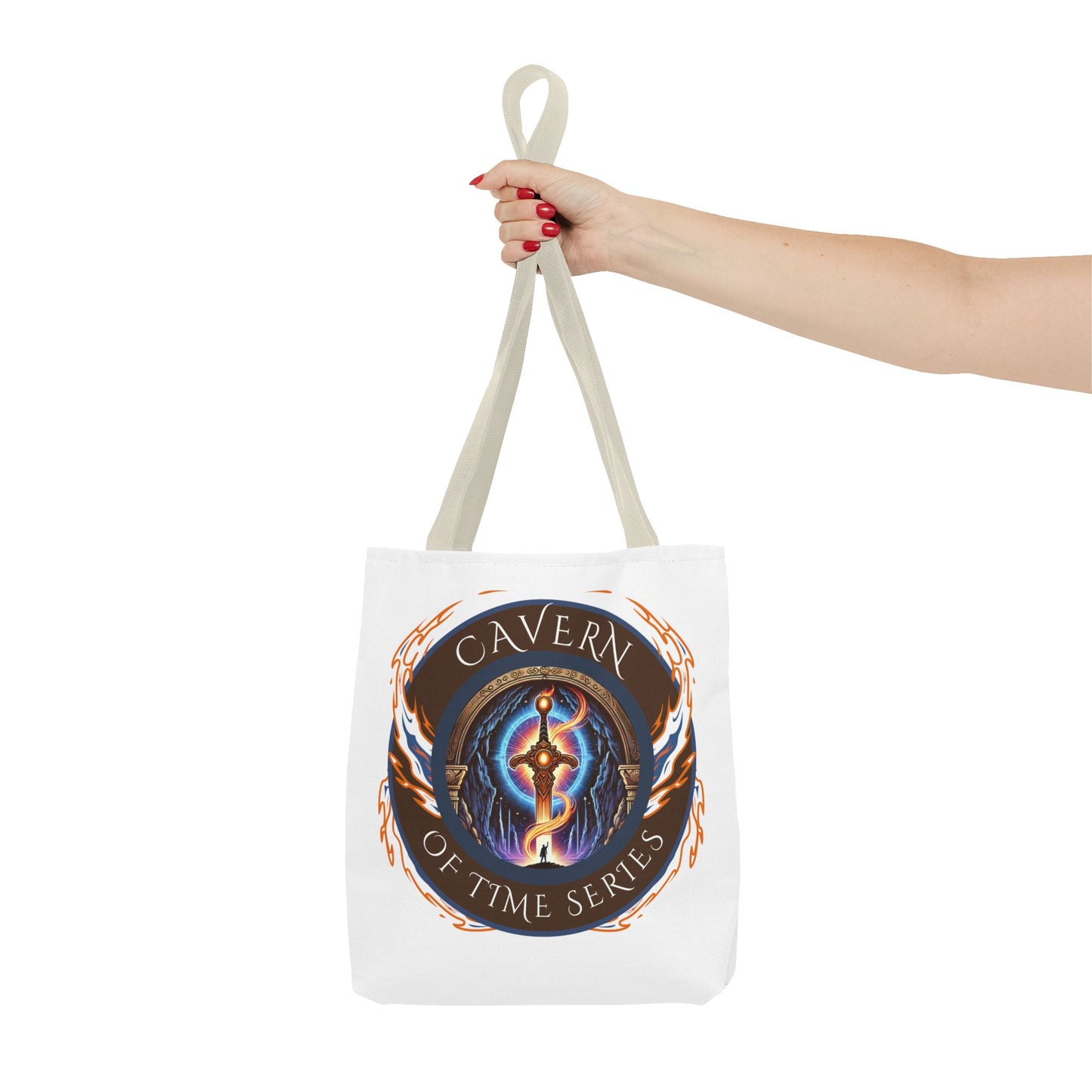 The Explorer’s Tote – Cavern of Times Edition - Stylish and Functional Carryall for Fantasy Lovers