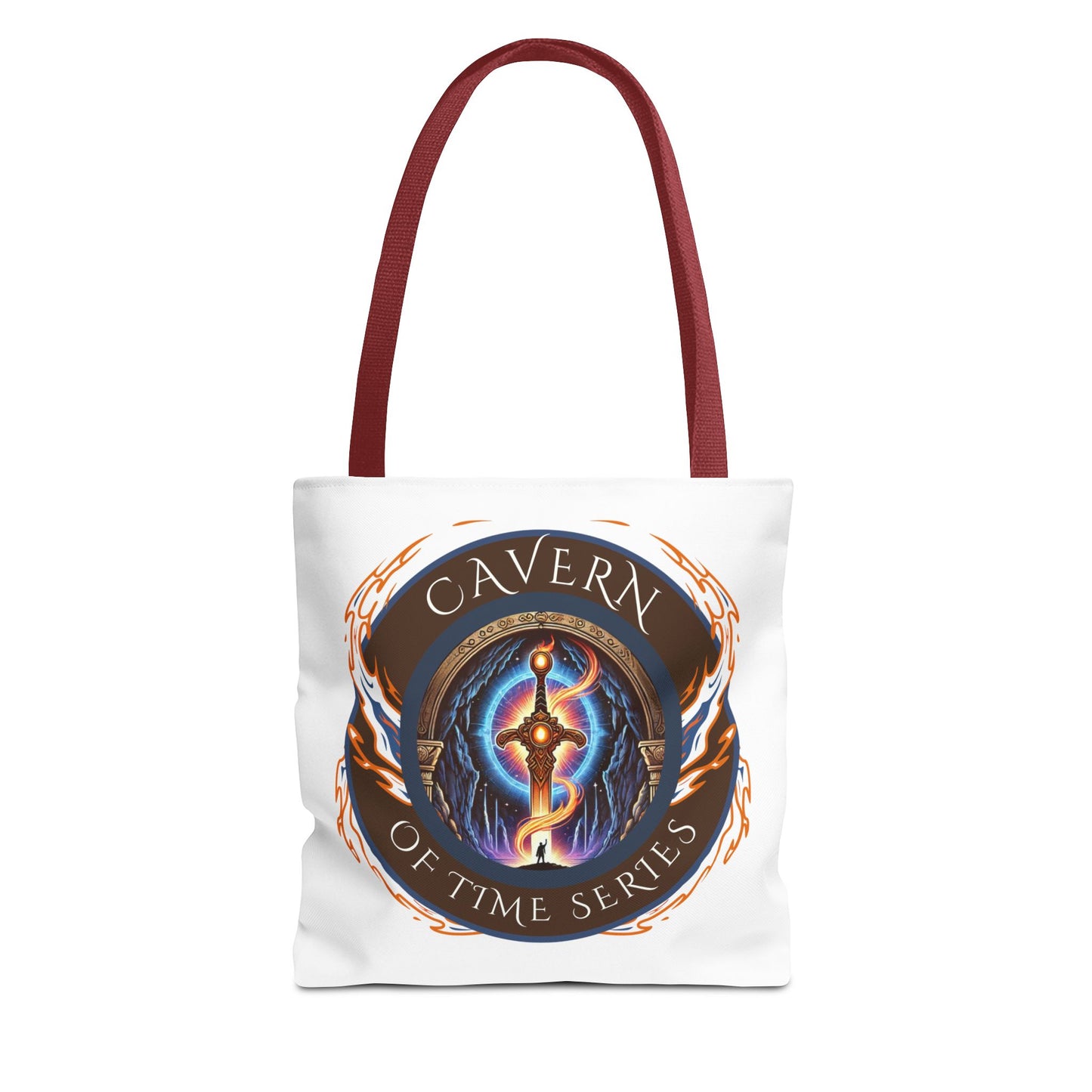 The Explorer’s Tote – Cavern of Times Edition - Stylish and Functional Carryall for Fantasy Lovers