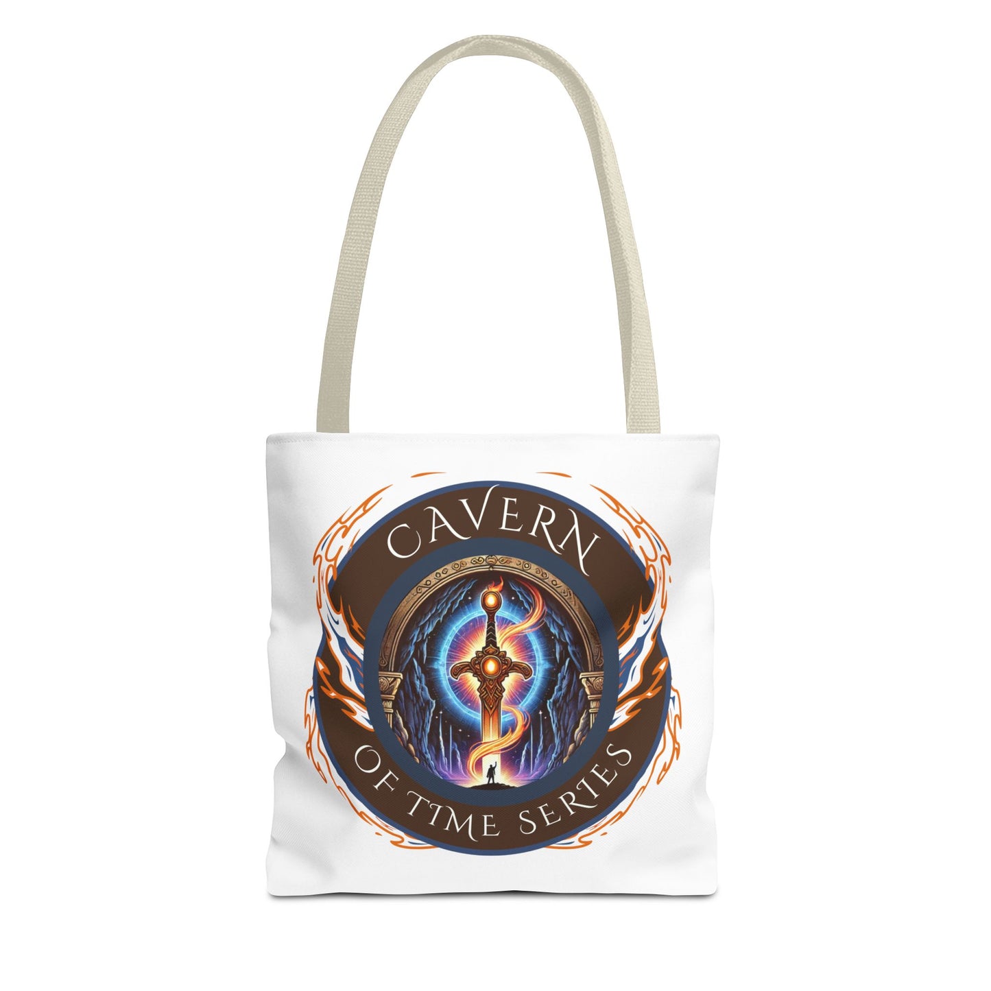 The Explorer’s Tote – Cavern of Times Edition - Stylish and Functional Carryall for Fantasy Lovers