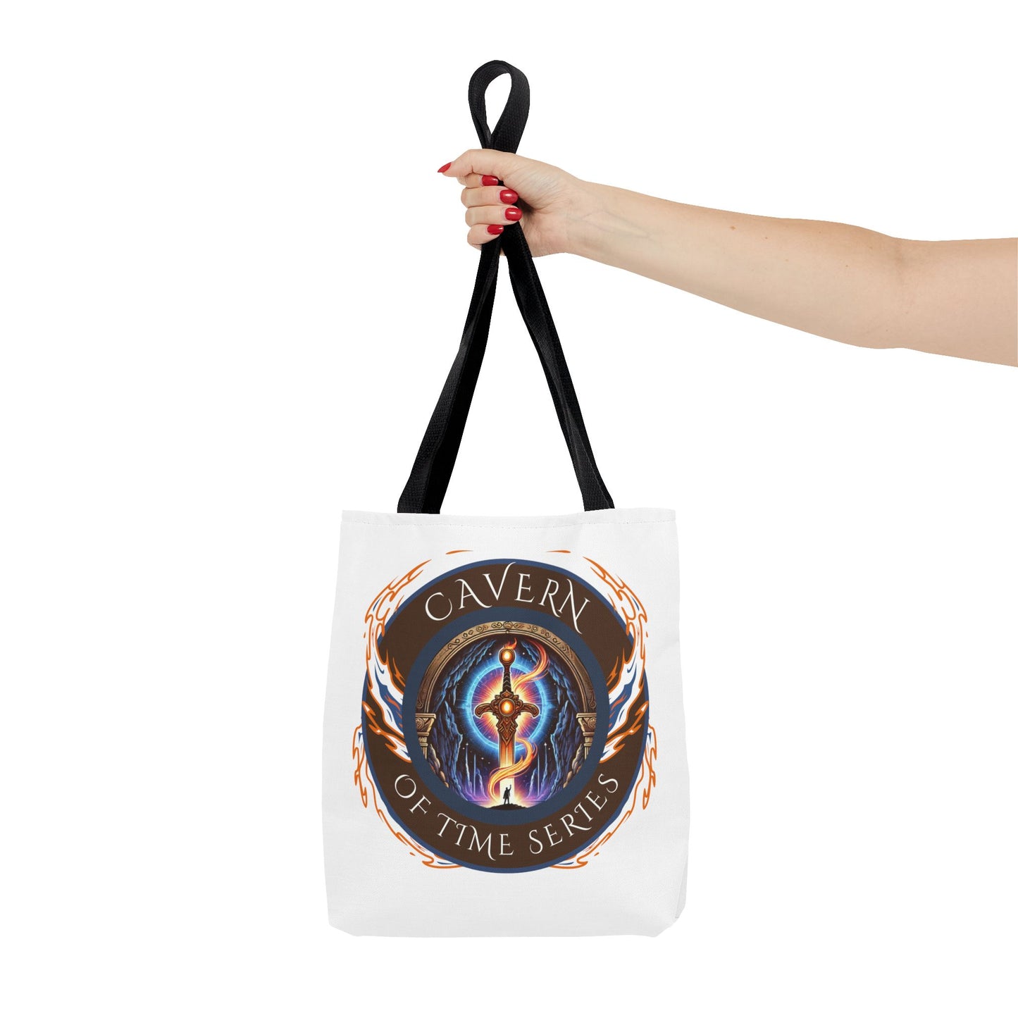 The Explorer’s Tote – Cavern of Times Edition - Stylish and Functional Carryall for Fantasy Lovers