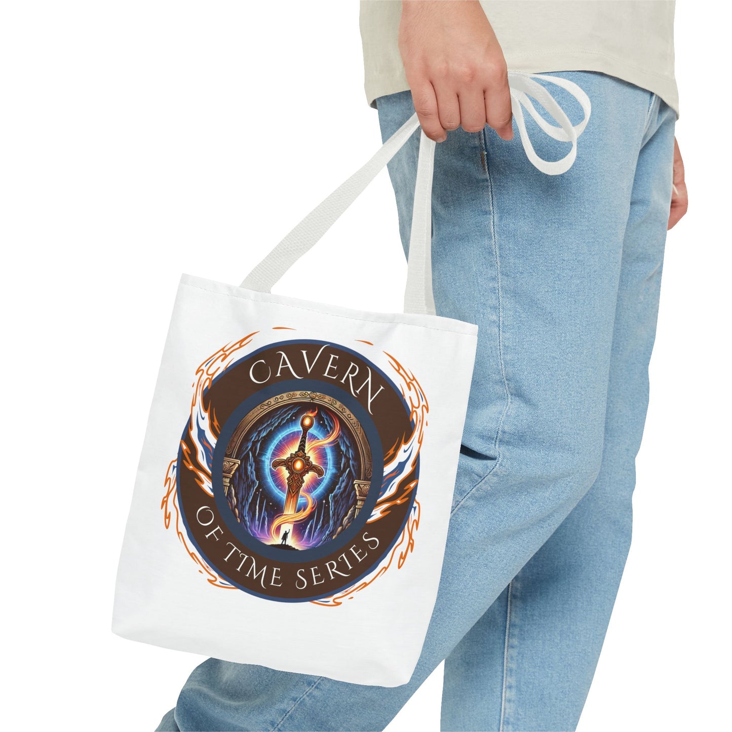 The Explorer’s Tote – Cavern of Times Edition - Stylish and Functional Carryall for Fantasy Lovers